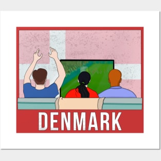 Denmark Fans Posters and Art